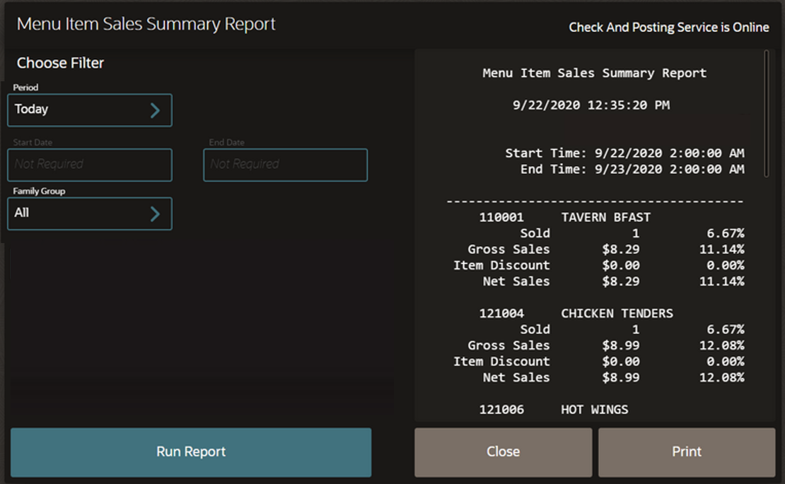 point of sale data collection example